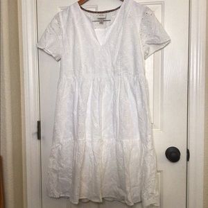 Women's Short Sleeve Dress - Knox Rose White S
